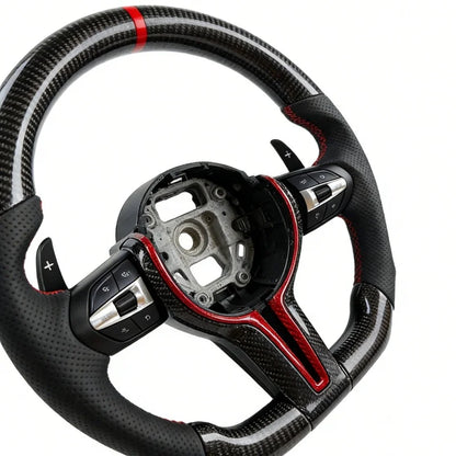 BMW F30 3 Series Carbon Fiber Steering Wheel LCI